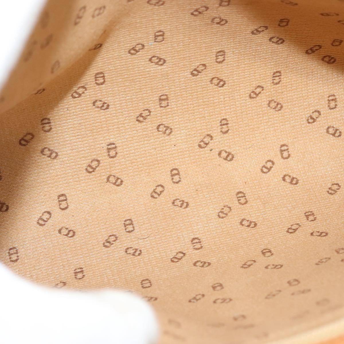 Christian Dior Vintage Zip Pochette Canvas and leather