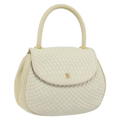 Bally Vintage Handbag Quilted Leather