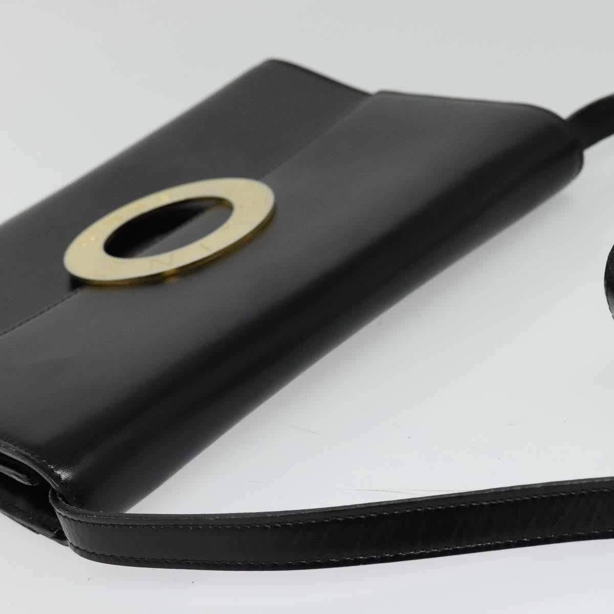 Celine Vintage Circle Logo Crossbody Bag Leather