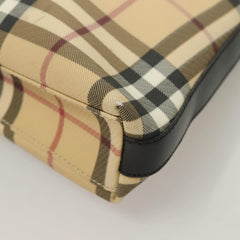 Burberry Shoulder Bag Nova Check Canvas