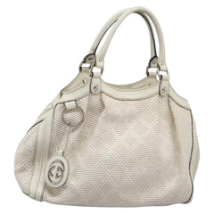 Gucci Sukey Tote Diamante Woven Raffia
