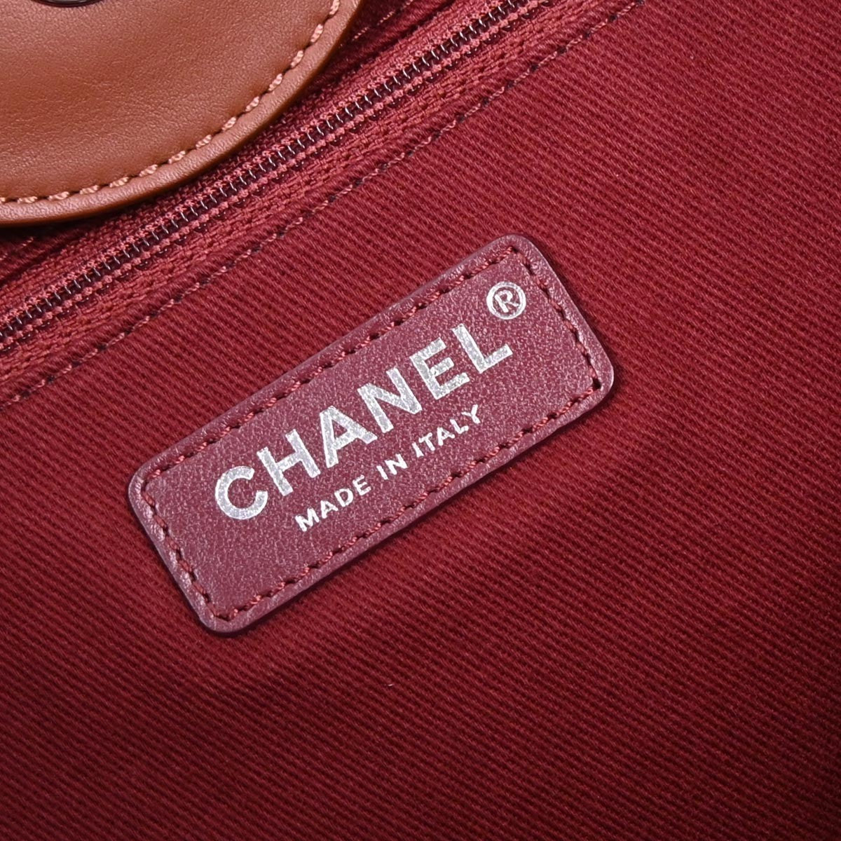 Chanel Deauville Tote Shearling