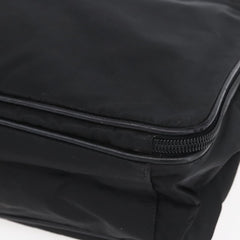 Prada Convertible Front Zip Briefcase Tessuto with Saffiano Leather