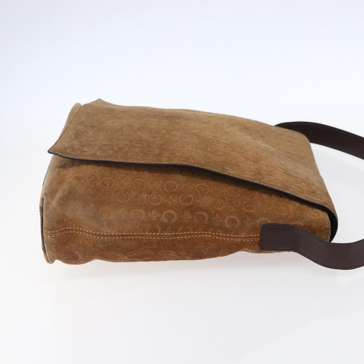 Celine C Macadam Shoulder bag Suede