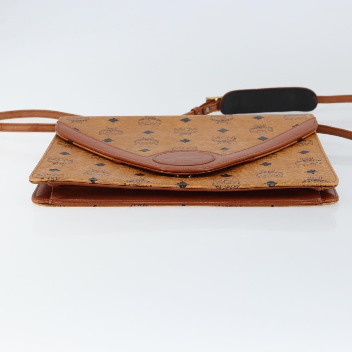 MCM Visetos Shoulder bag Canvas and Leather