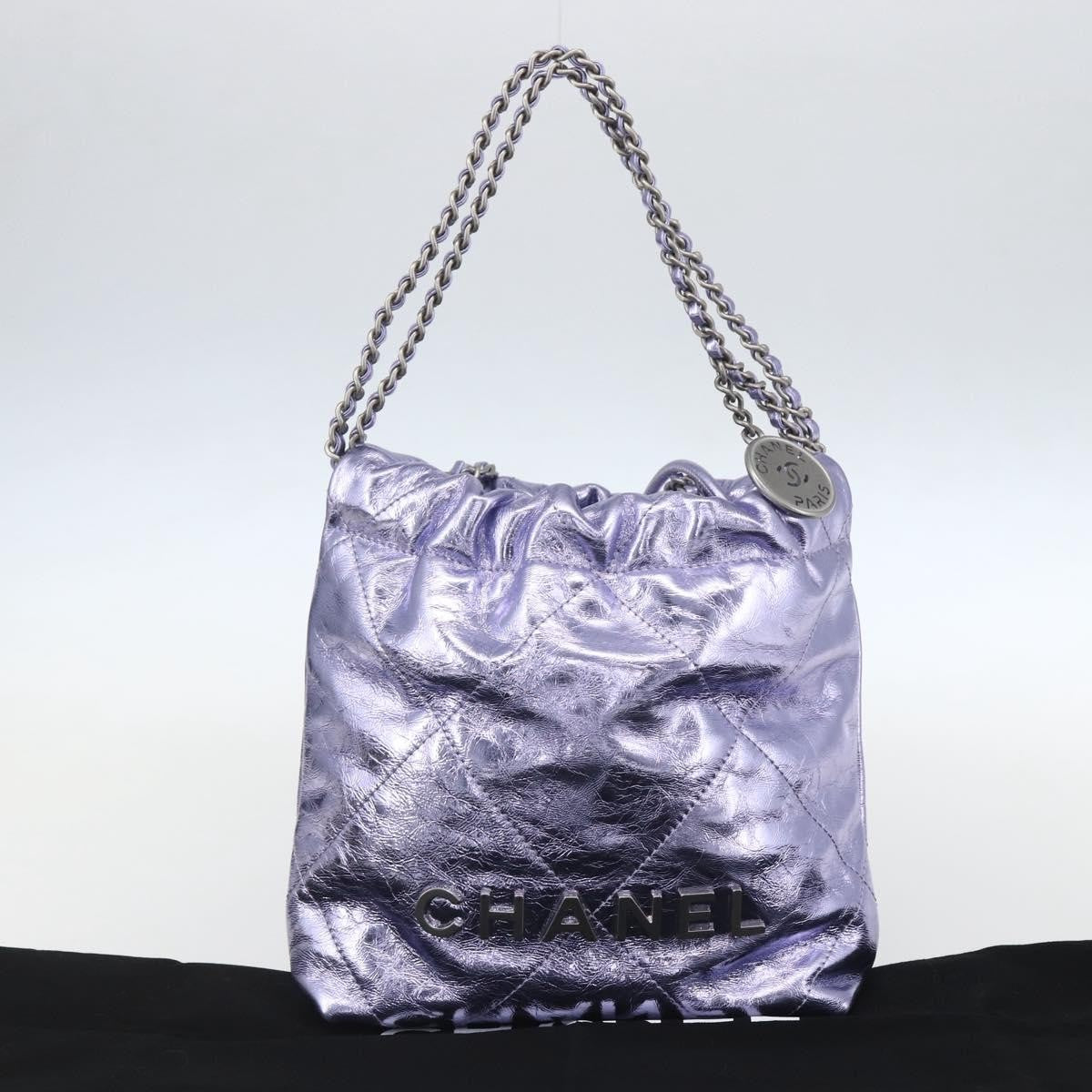 Chanel 22 Chain Hobo Quilted Calfskin