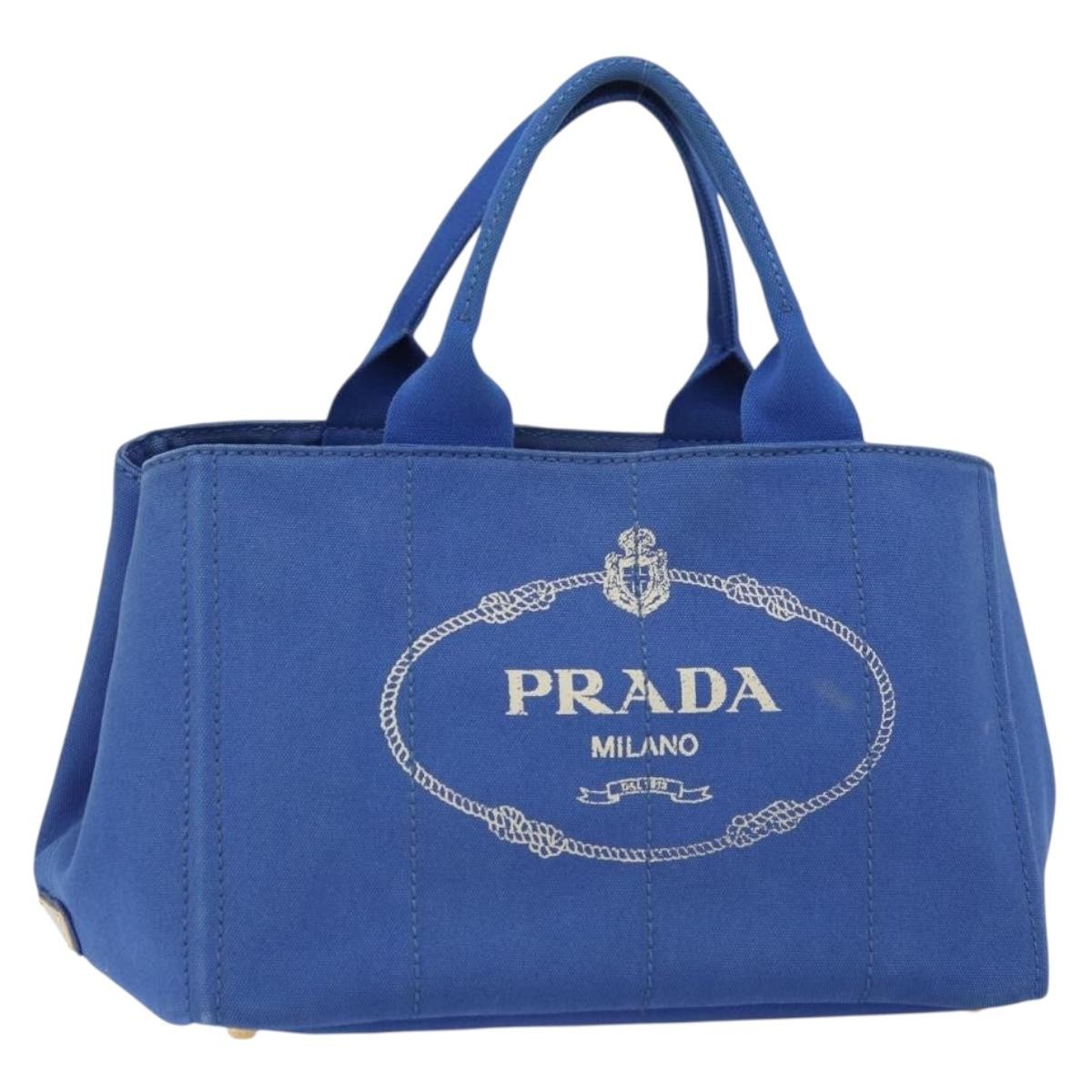 Prada Canapa Tote Canvas
