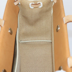 Hermes Herbag Cabas Toile and Leather