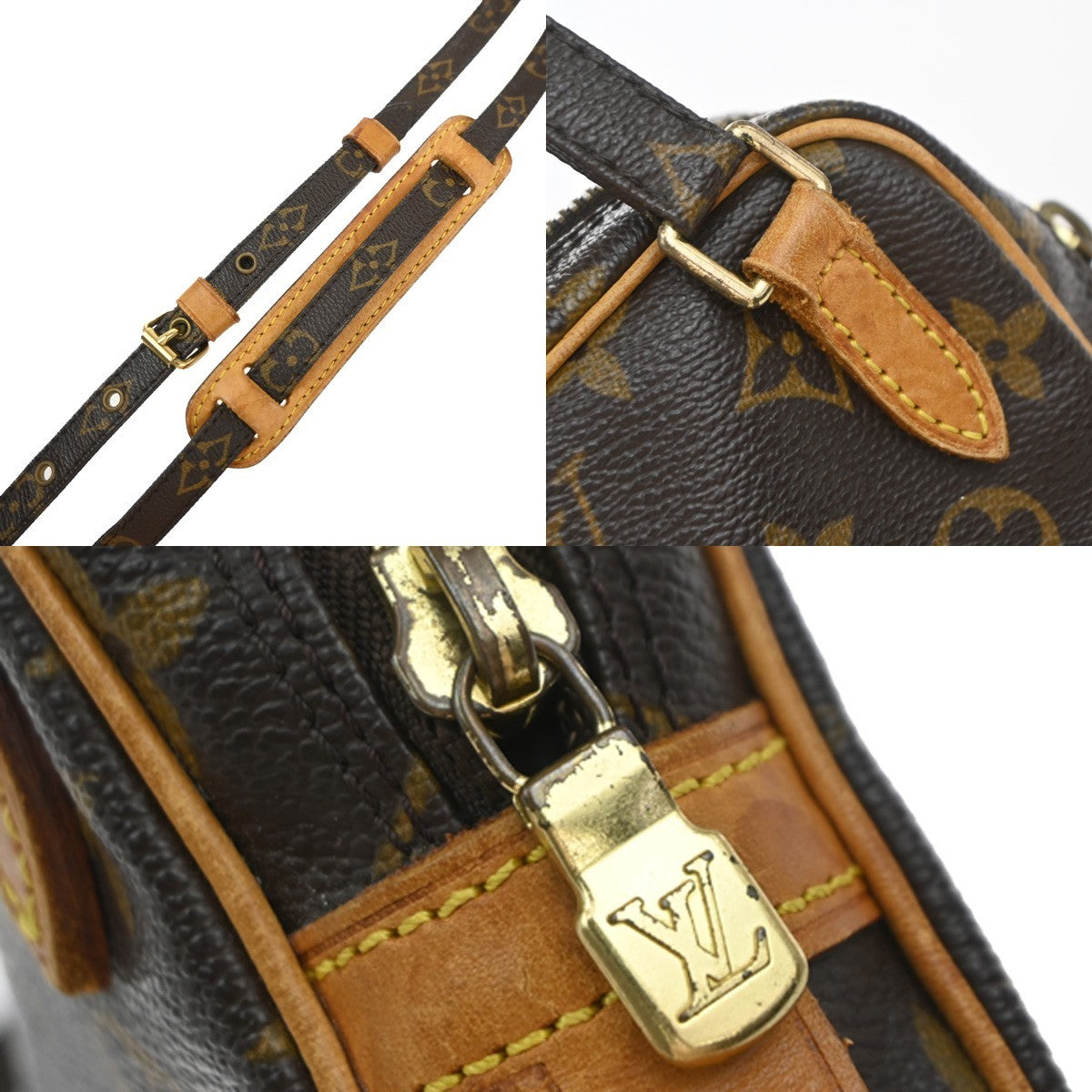 Louis Vuitton Pochette Marly Bandouliere Bag Monogram Canvas