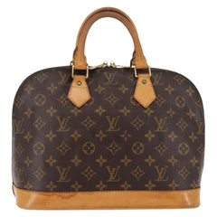 Louis Vuitton Alma Handbag Monogram Canvas