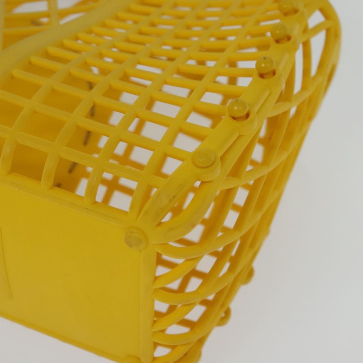 Fendi FF Logo Stamp Basket Tote PVC