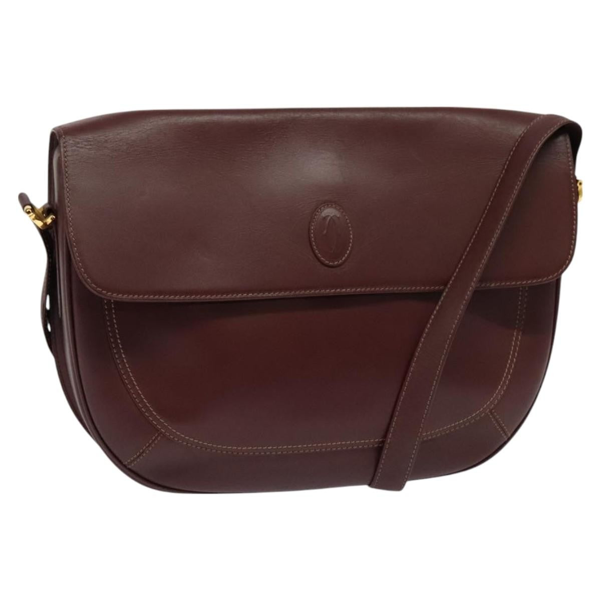 cartier Must de Cartier Shoulder Bag Leather