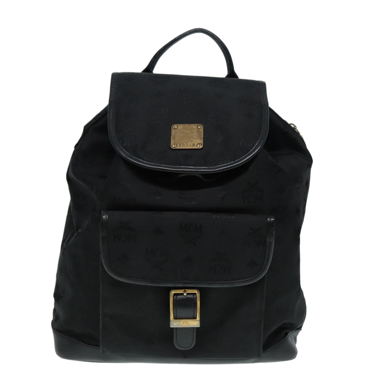 MCM Vicetos Logo PVC Cuir