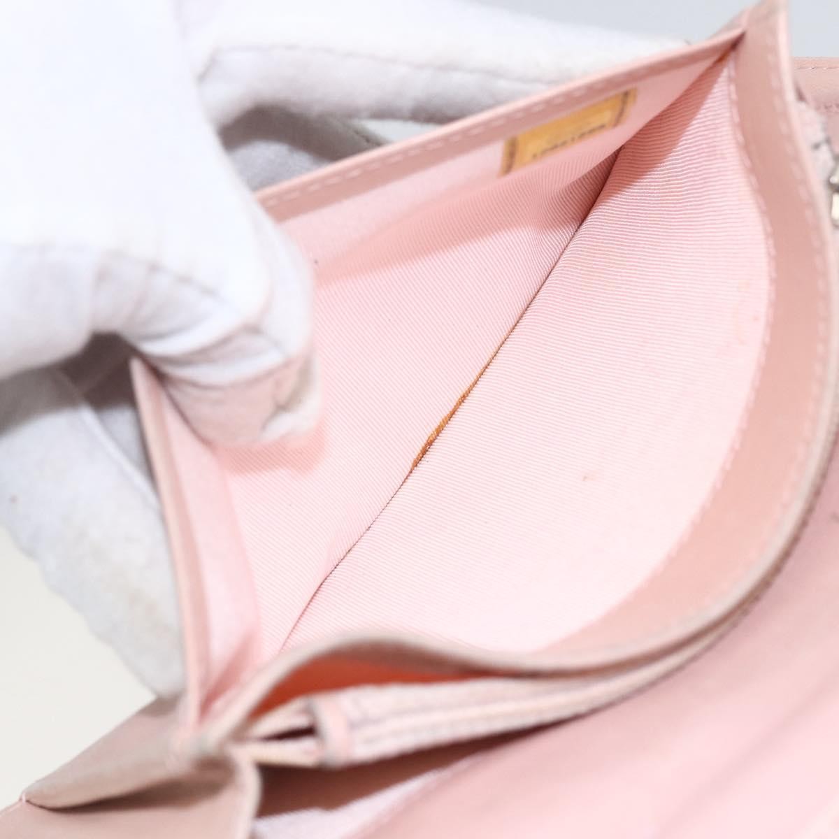 Chanel Vintage CC Bifold Wallet Leather