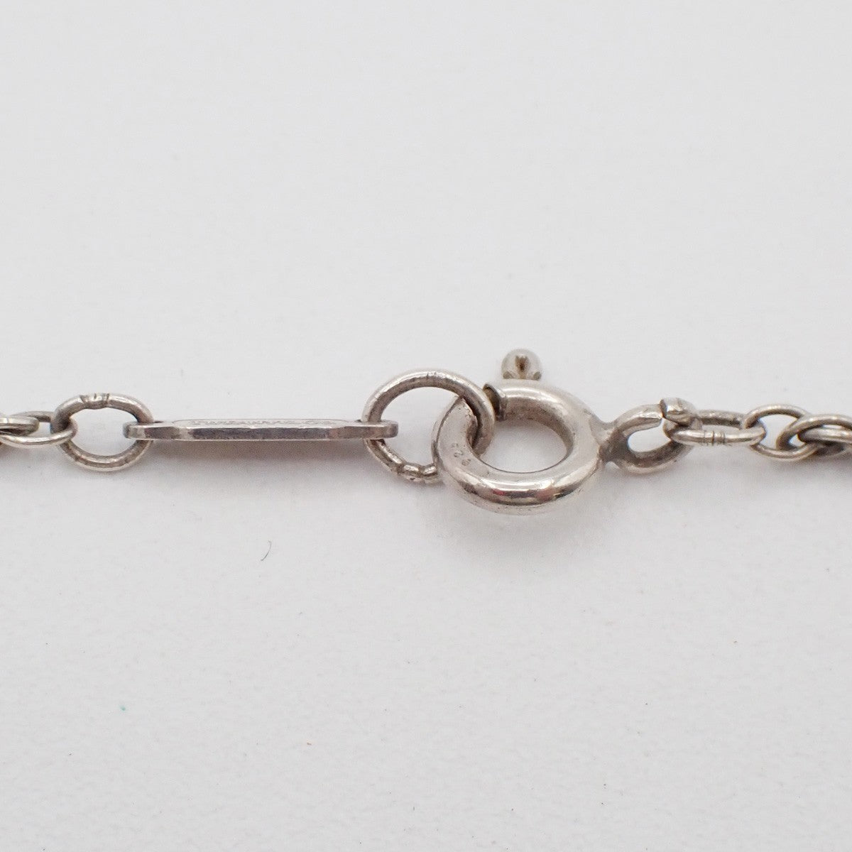 Tiffany & Co. Elsa Peretti Open Heart Pendant Necklace Sterling Silver