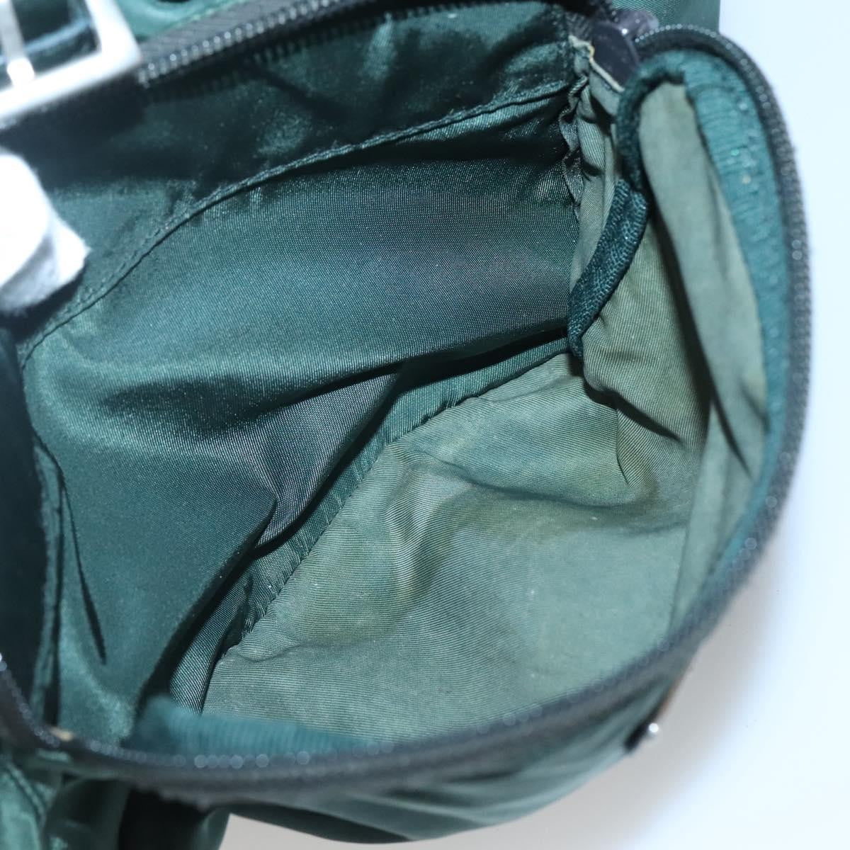 Prada Front Pocket Buckle Backpack Nylon