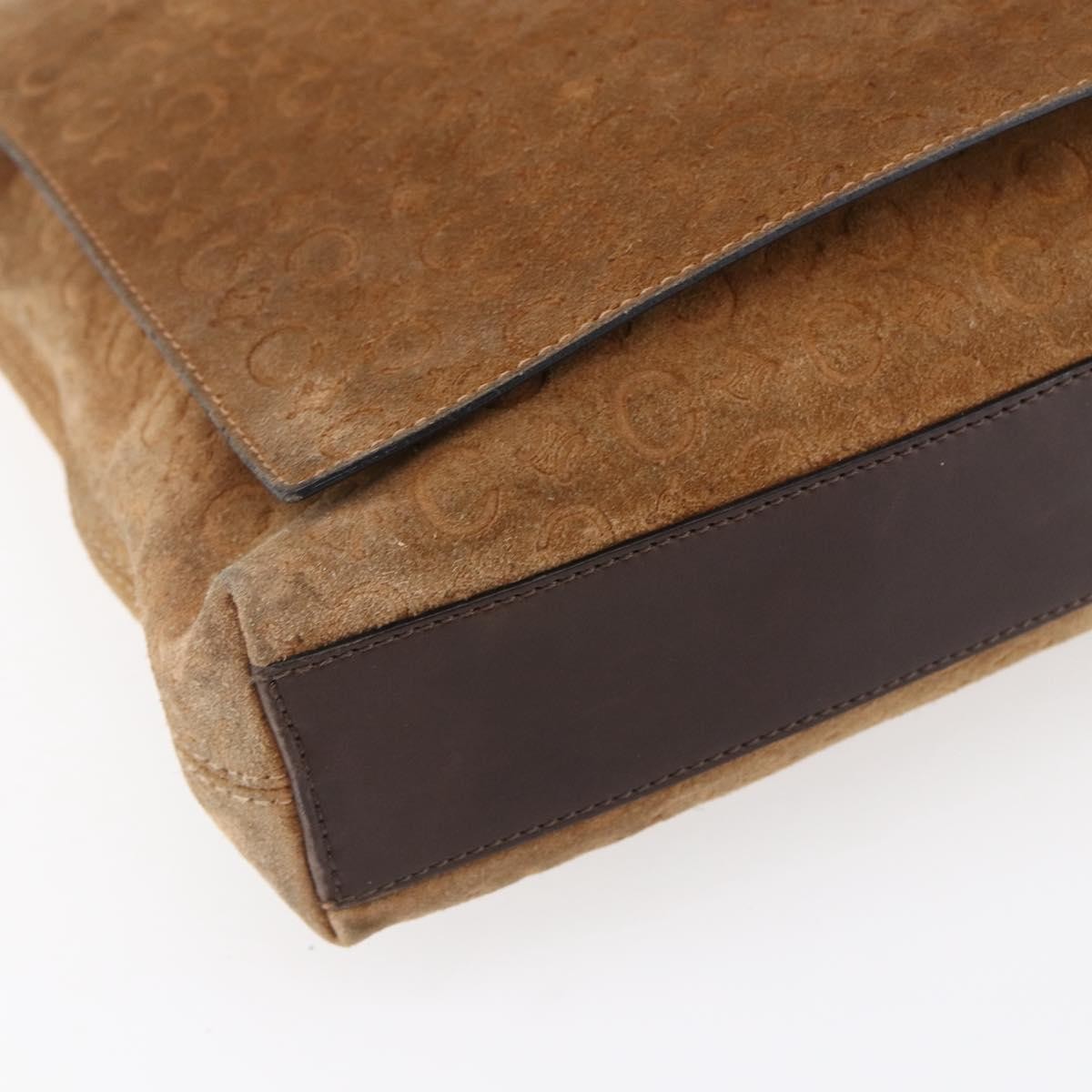 Celine C Macadam Shoulder bag Suede