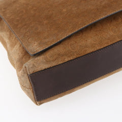 Celine C Macadam Shoulder bag Suede