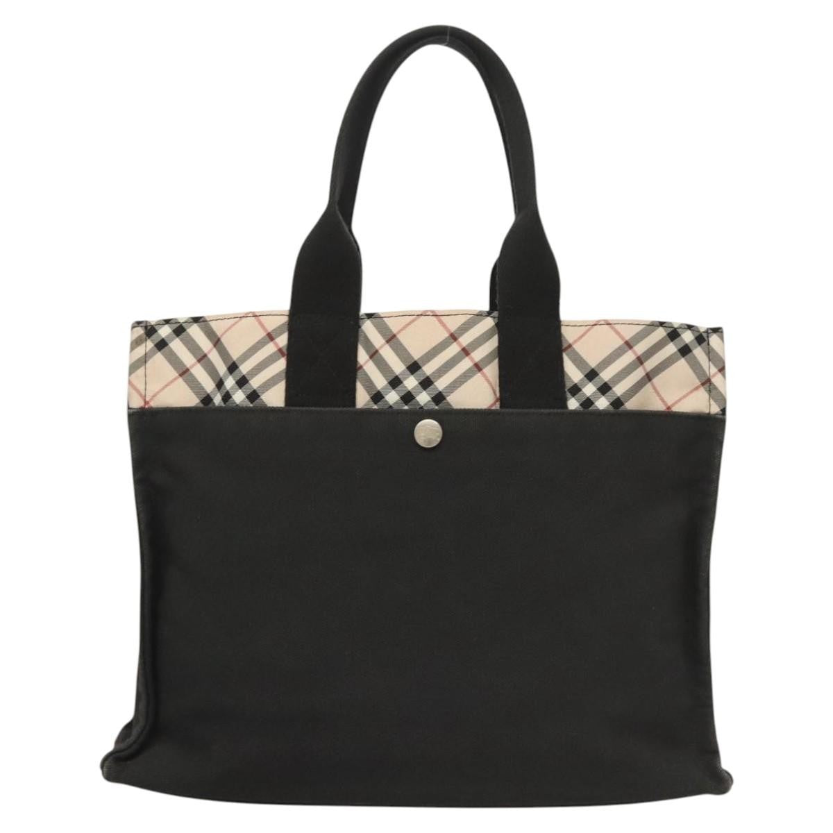 Burberry Nova Check Tote canvas check pattern