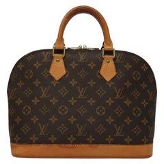 Louis Vuitton Alma Handbag Monogram Canvas