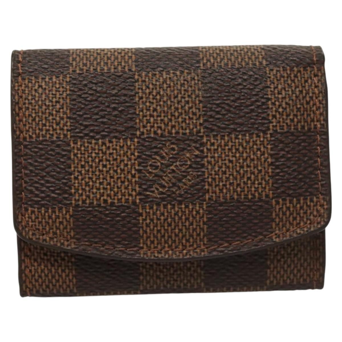 Louis Vuitton Cufflinks Case Damier