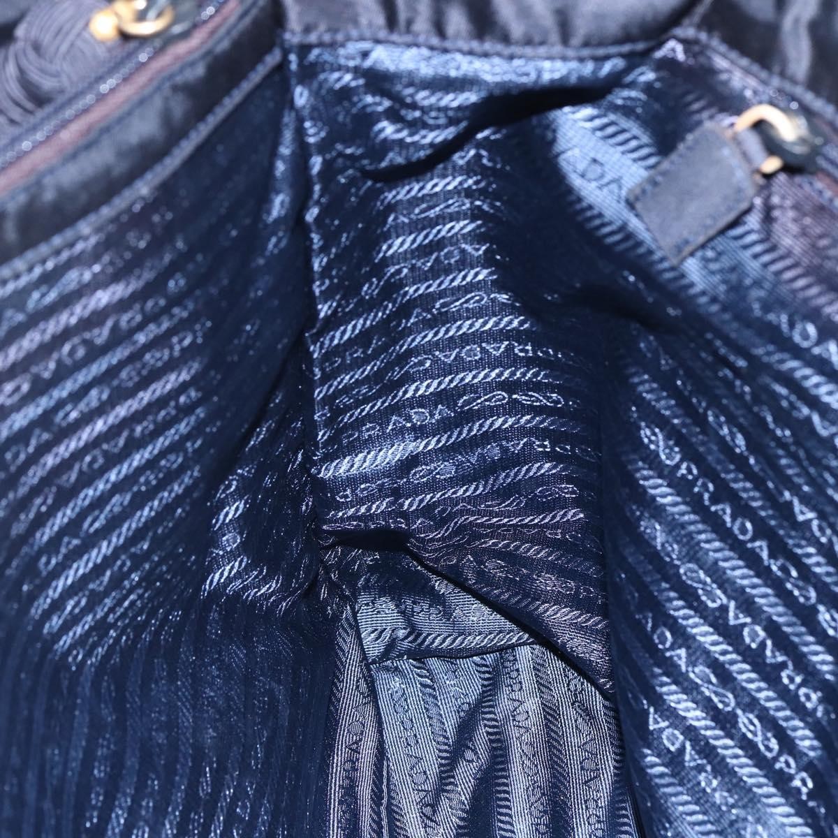 Prada Front Pocket Zip Tote Tessuto