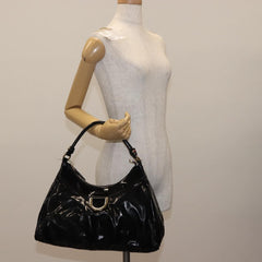 Gucci D Ring Hobo Patent