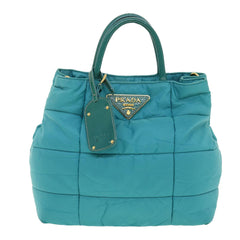 Prada Convertible Tote Quilted Tessuto