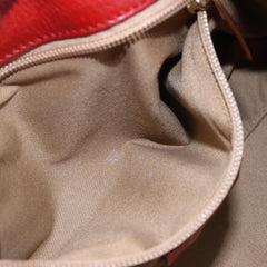 Salvatore Ferragamo Gancini Shoulder Bag Leather