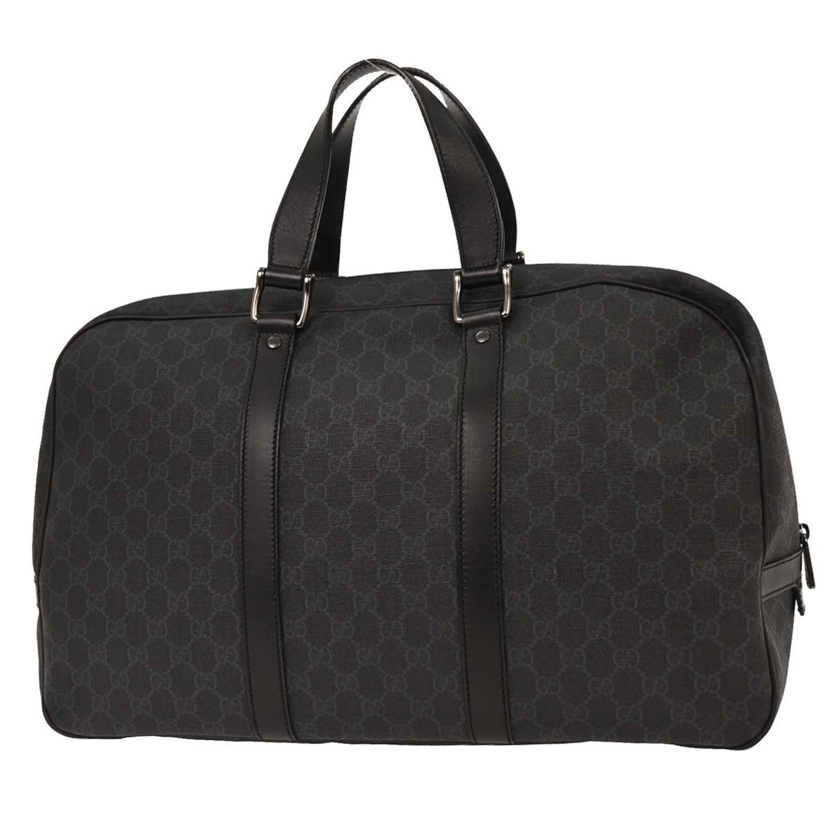 Gucci Vintage Duffle Bag GG Coated Canvas