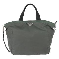 Prada Vela Convertible Tote Tessuto