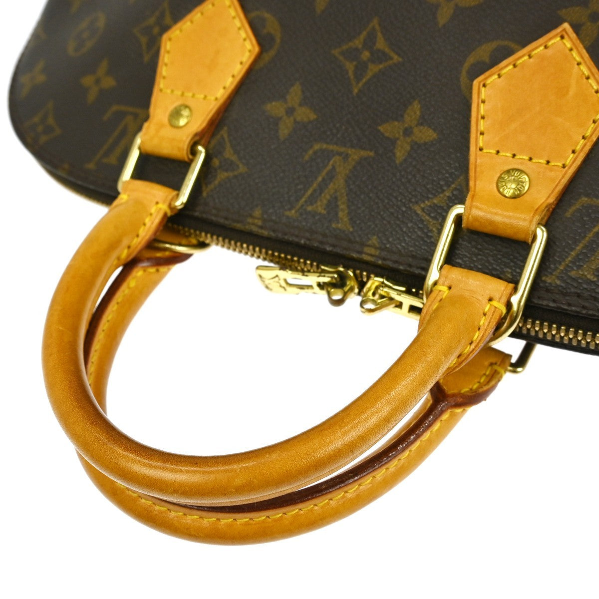 Louis Vuitton Alma Handbag Monogram Canvas