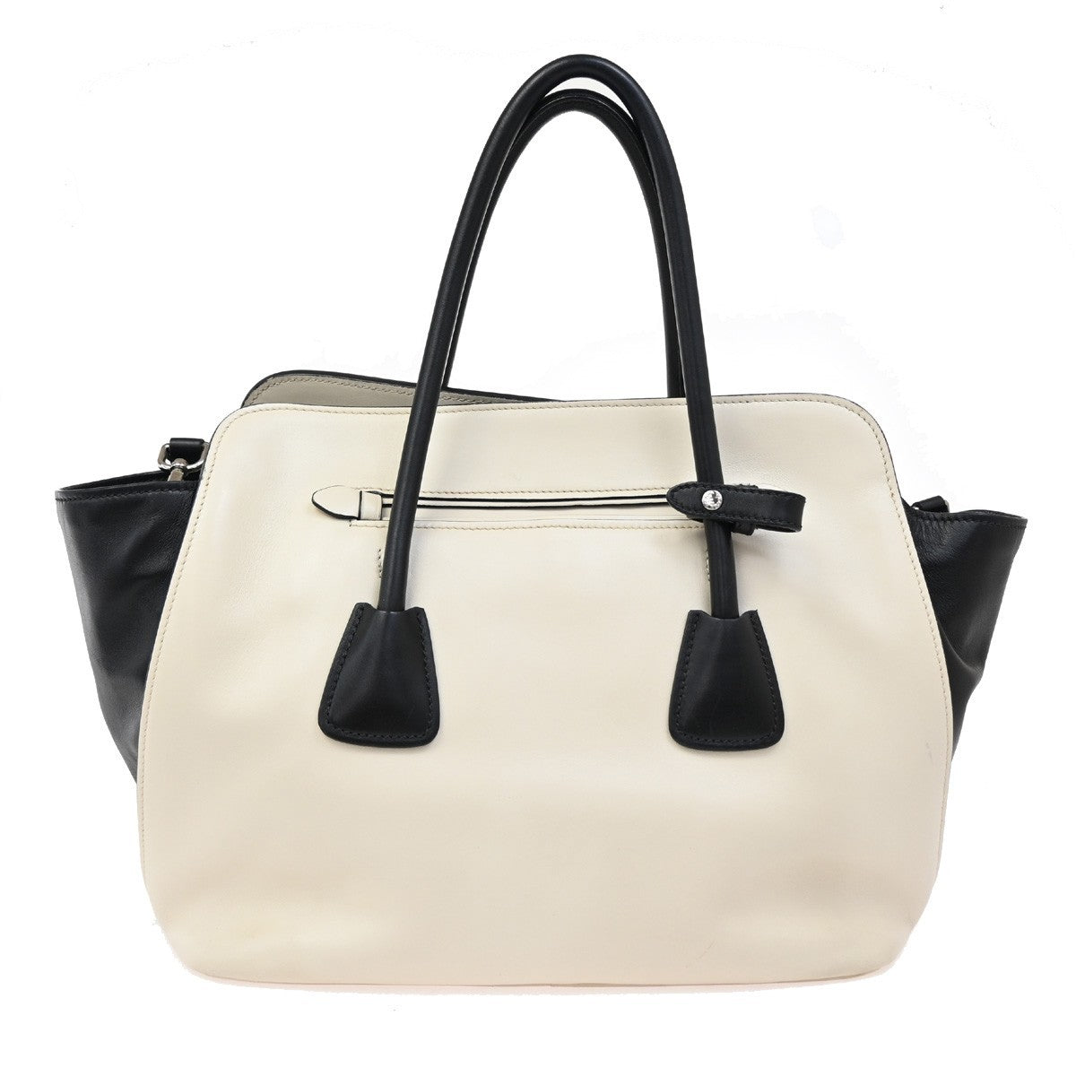 Prada Cuir Convertible Shopping Tote Soft Calf