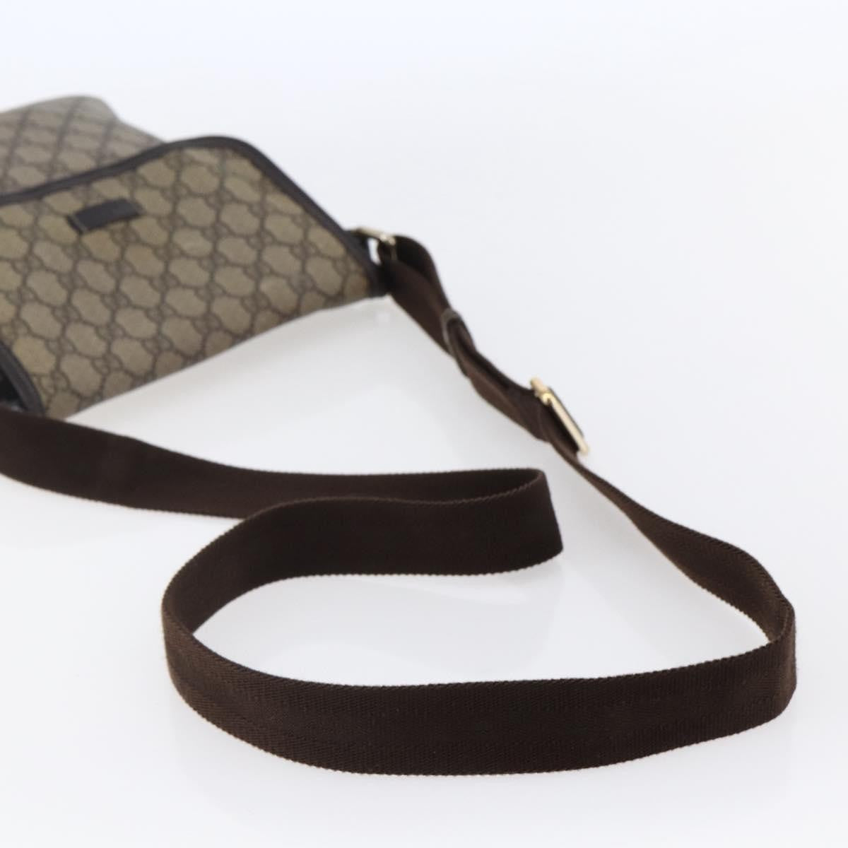 Gucci Flap Messenger GG Coated Canvas
