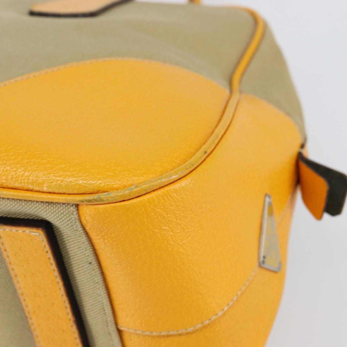 Prada Bowler Bag Canvas with Leather