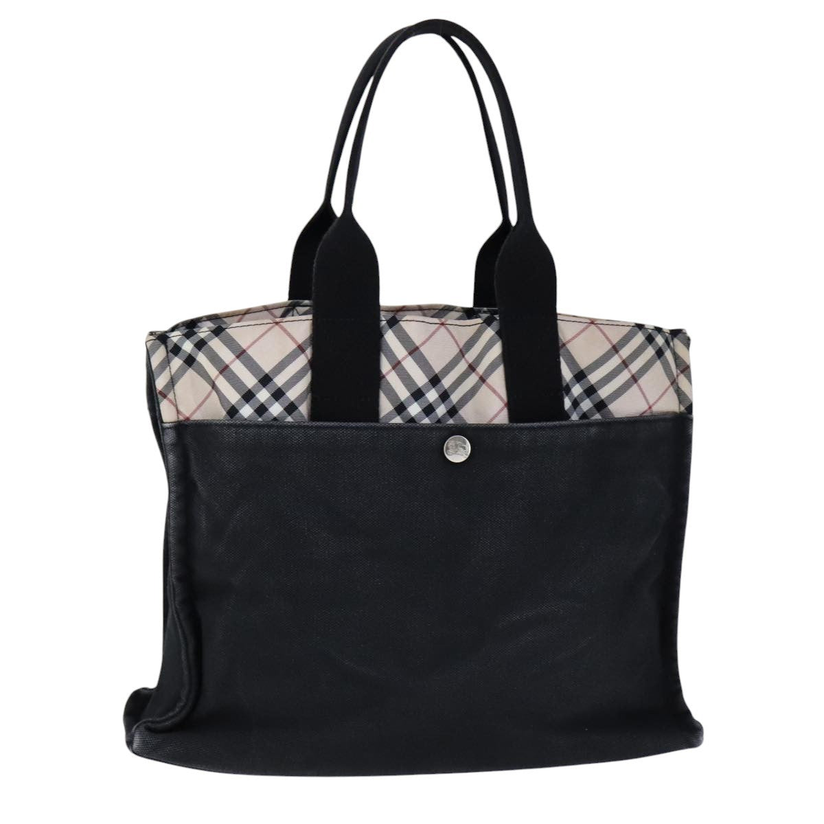 Burberry Nova Check Tote canvas check pattern