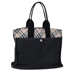 Burberry Nova Check Tote canvas check pattern