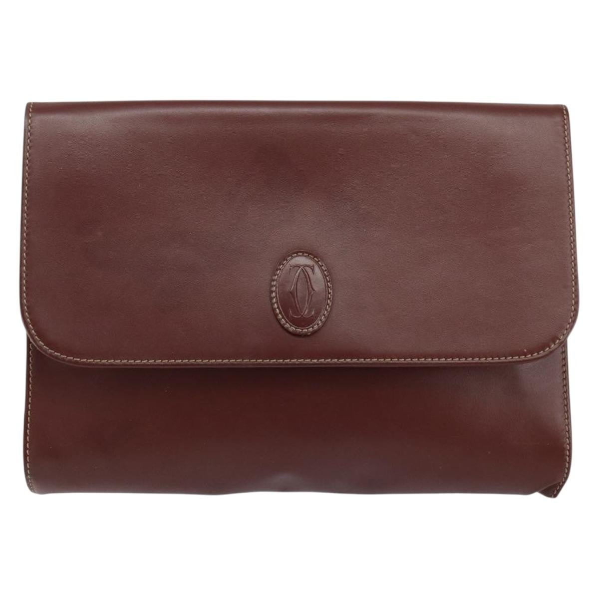 cartier Must de Cartier Clutch bag Leather