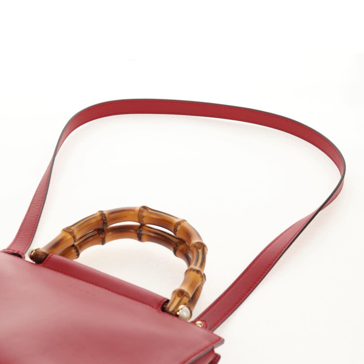 Gucci Nymphaea Top Handle Bag Leather