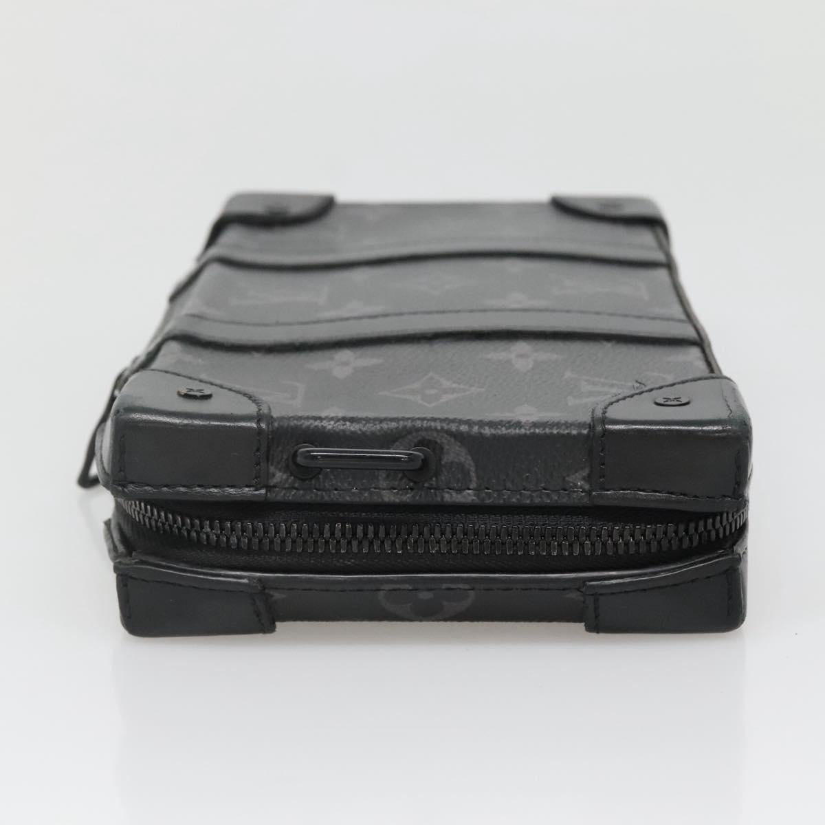 Louis Vuitton Soft Trunk Wallet Monogram Eclipse Canvas