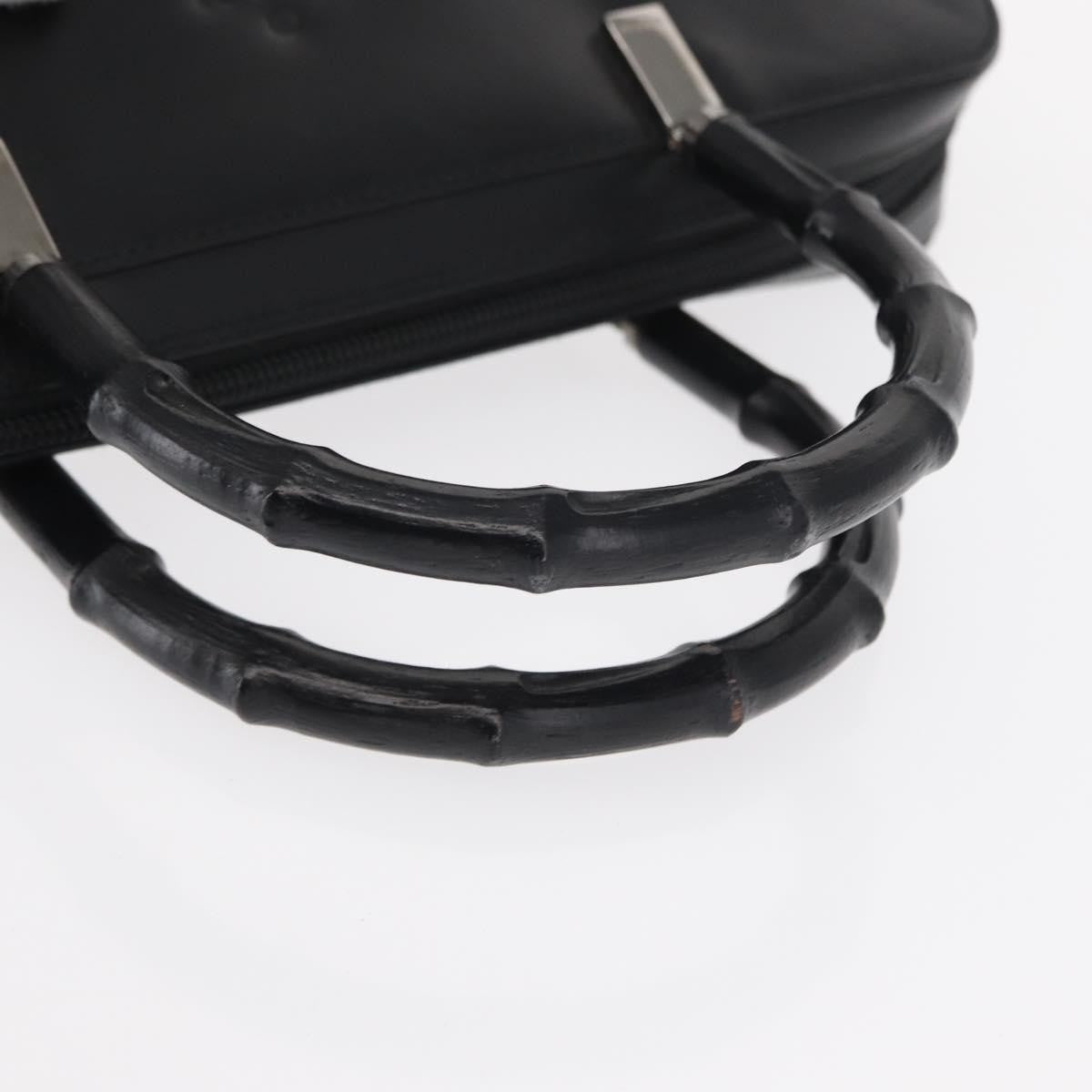 Gucci Vintage Bamboo Handle Bag Leather