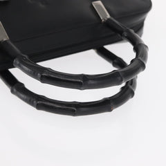Gucci Vintage Bamboo Handle Bag Leather