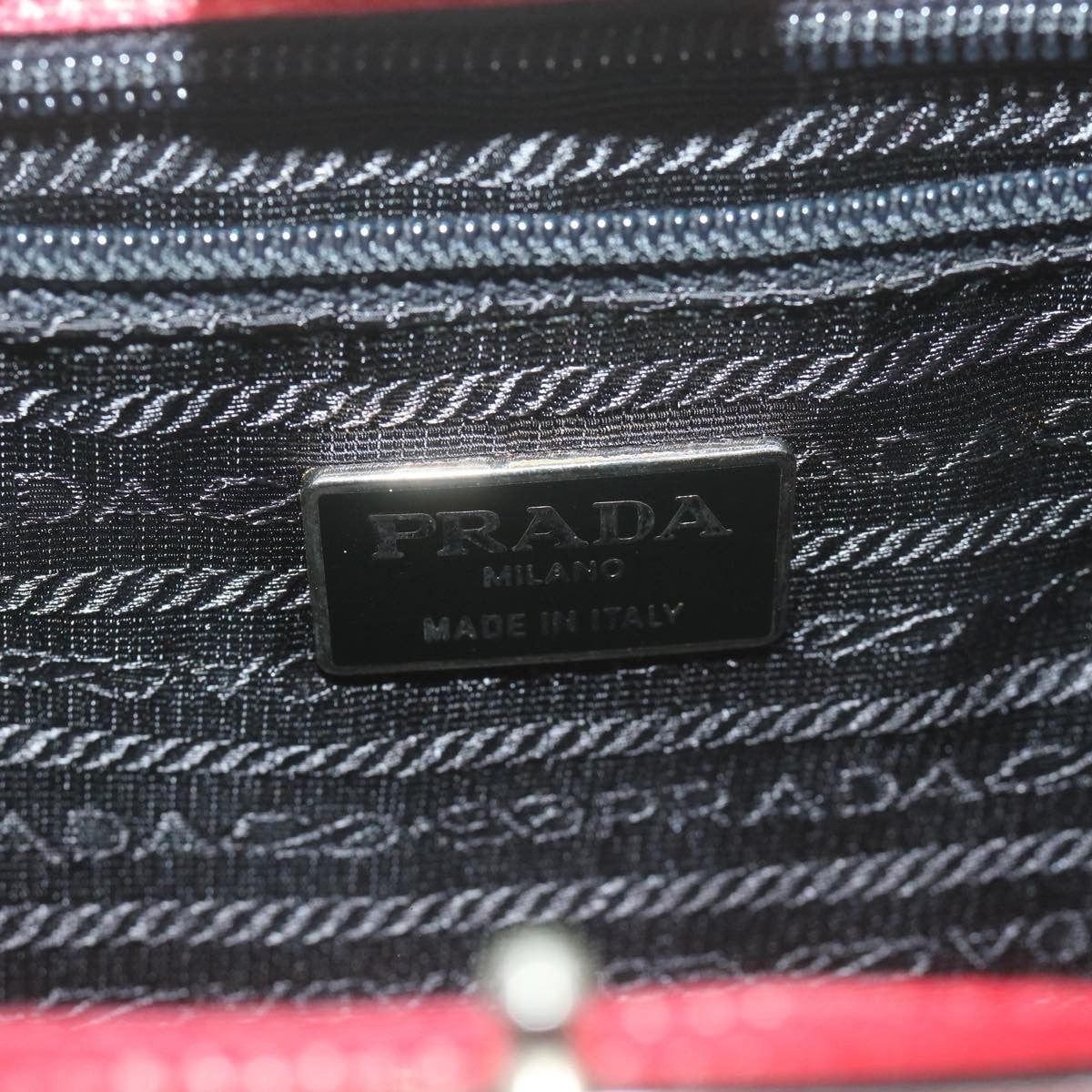 Prada Chain Shoulder Bag Tessuto