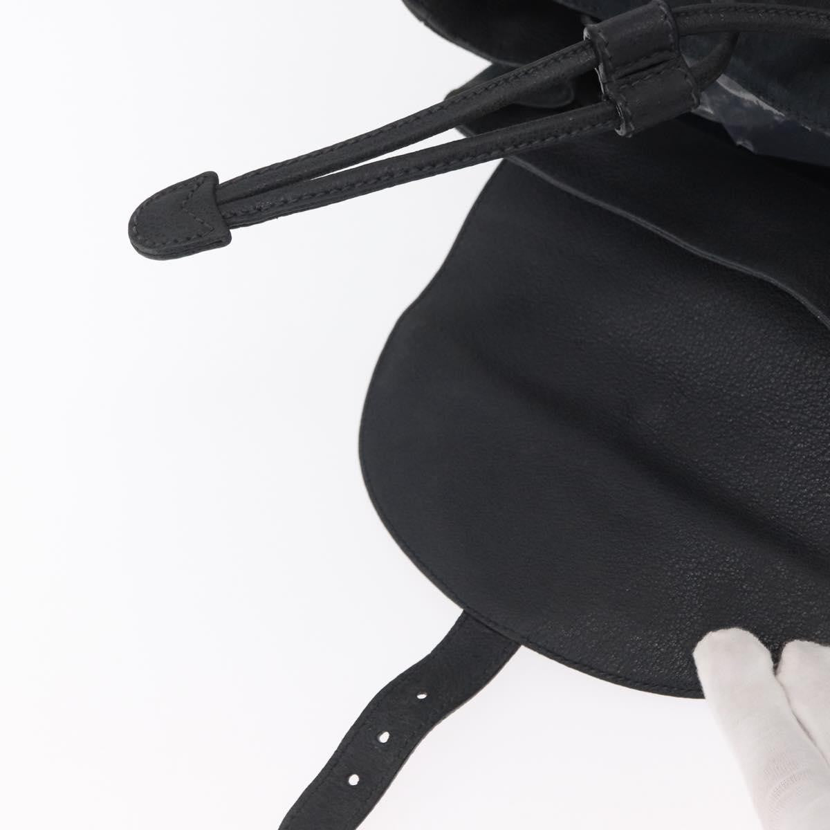 Gucci Vintage Bamboo Backpack Suede