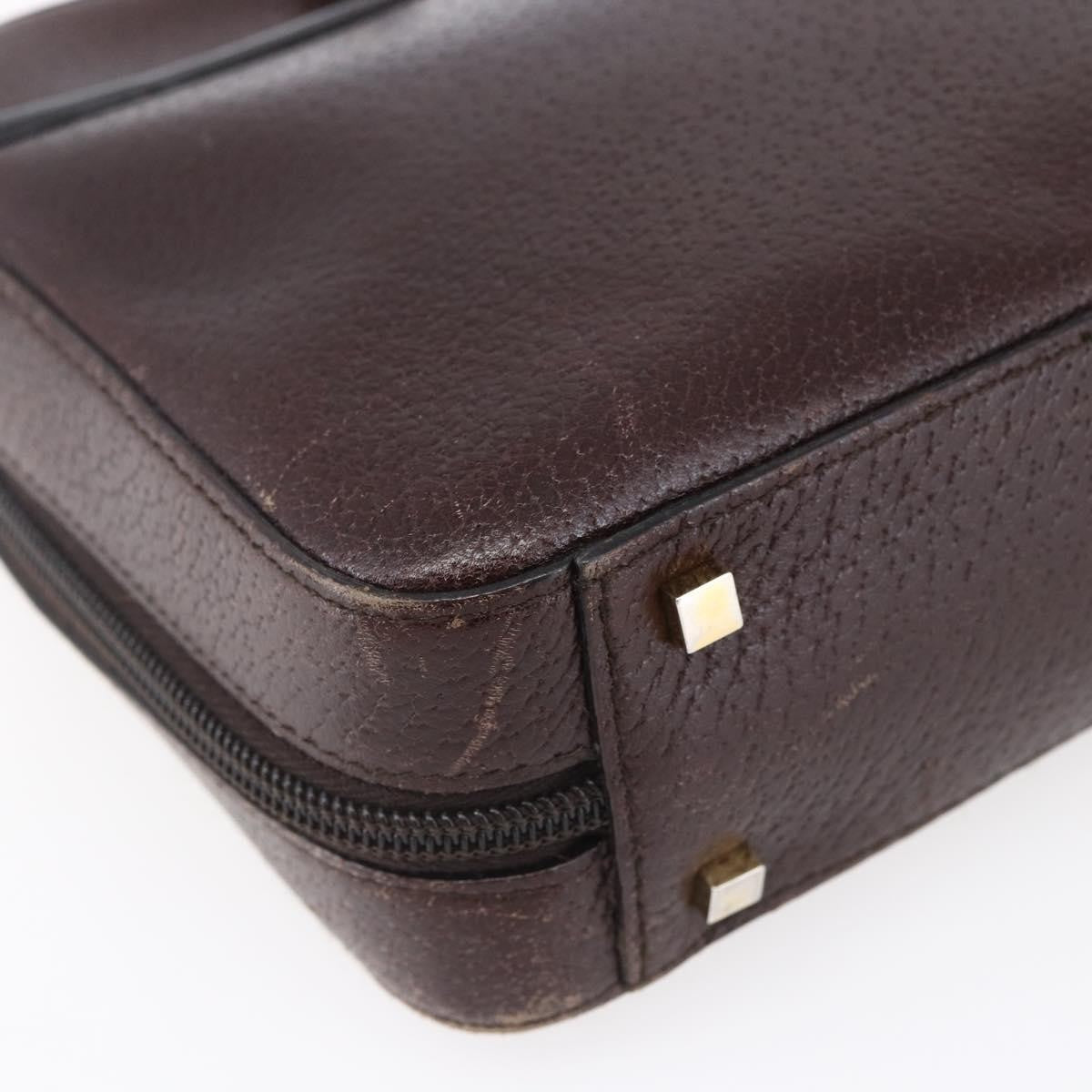 Christian Dior Vintage CD Handbag Leather