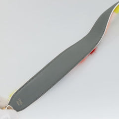 Fendi Pom Pom Strap You Shoulder Strap Leather and Fur