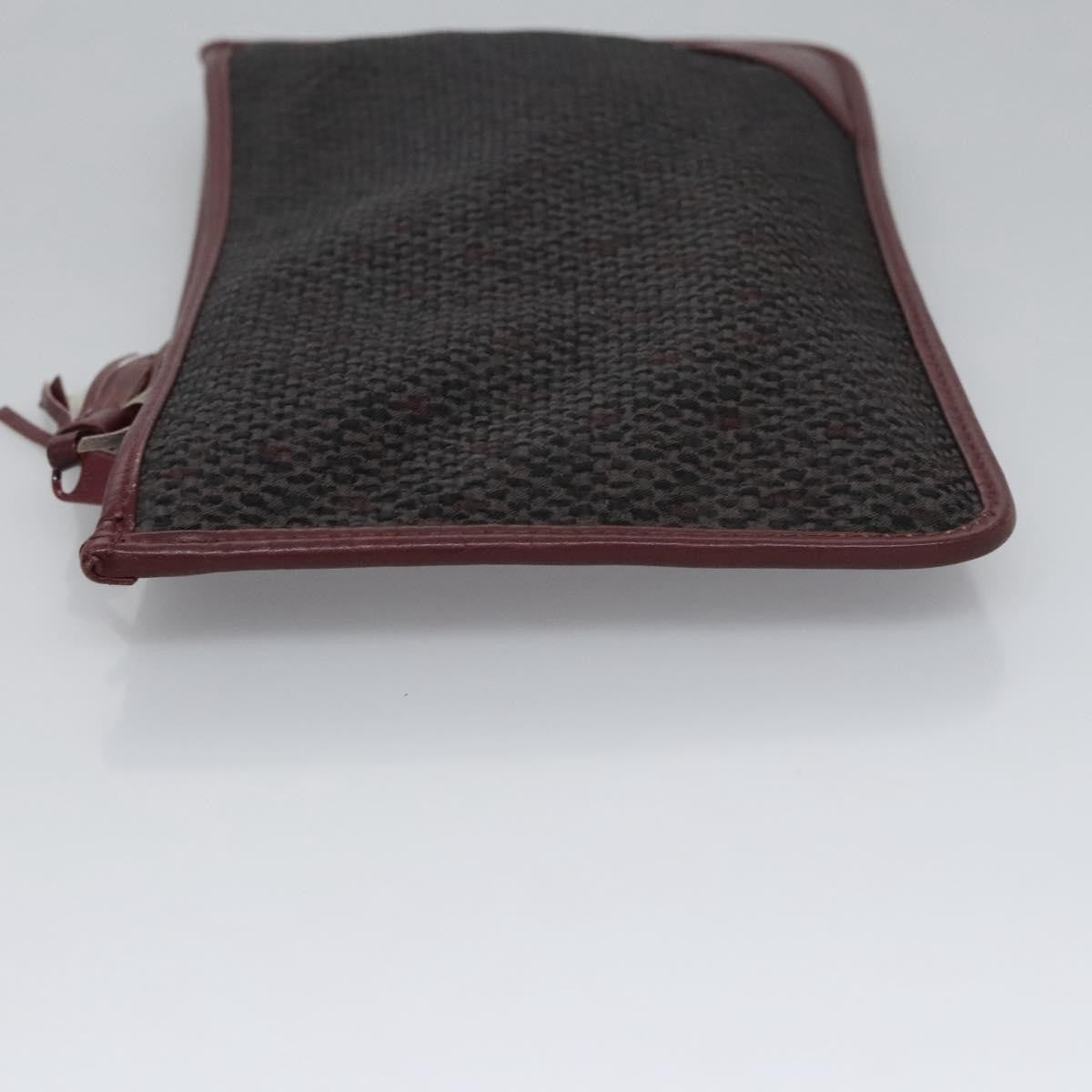 Saint Laurent Zipped Pouch Canvas