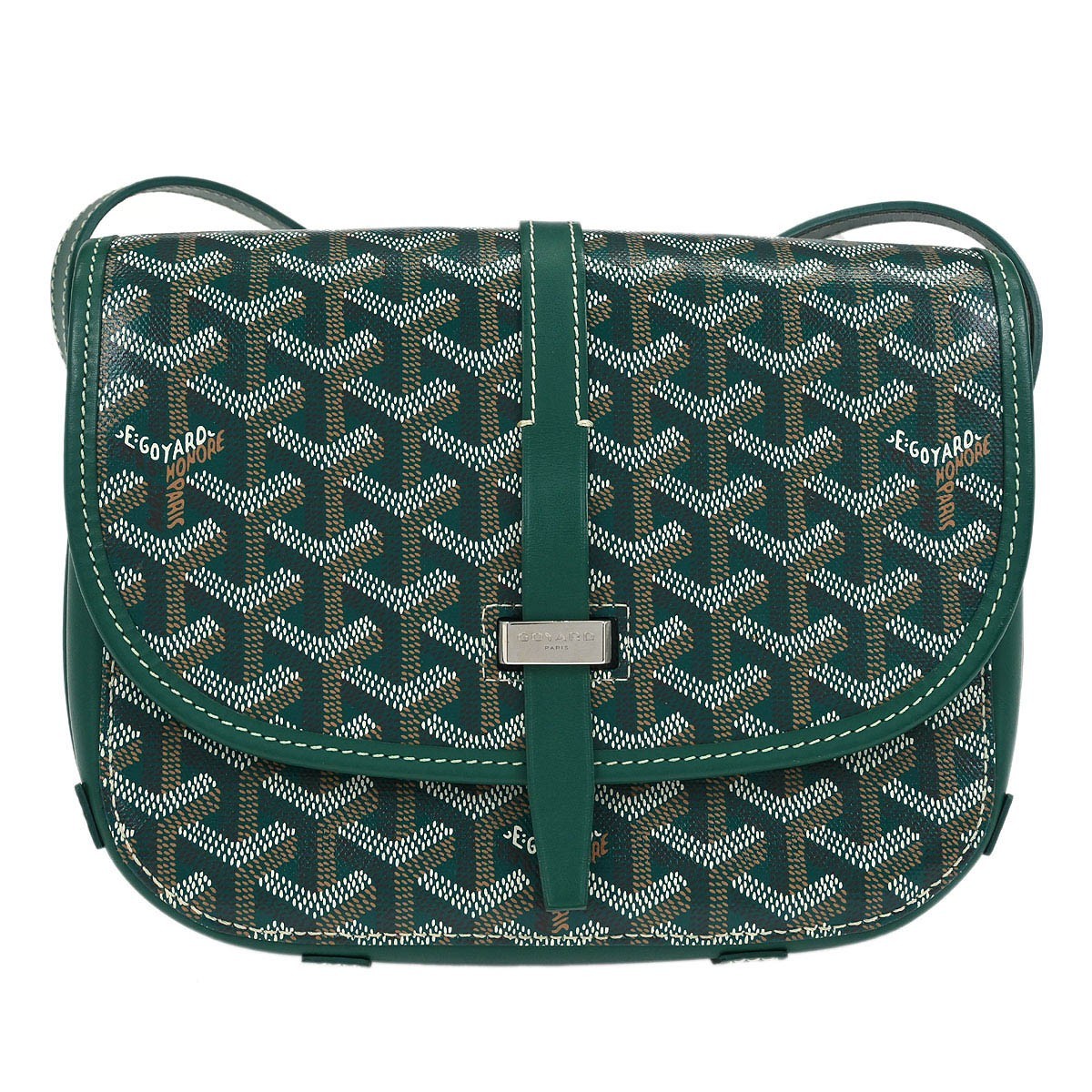 Goyard Belvedere II Messenger Bag Coated Canvas