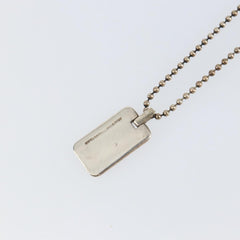 Tiffany & Co. Atlas Bar Pendant Necklace Silver 925