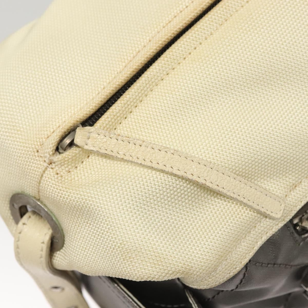 Chanel Biarritz Hobo Quilted Coated Canvas